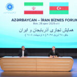 Bakıda Azərbaycan-İran biznes forumu keçirilib, Azərbaycan Prezidenti İlham Əliyev və İran Prezidenti Məsud Pezeşkian tədbirdə iştirak ediblər