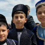 Prezidenti kövrəldən uşaqlar...