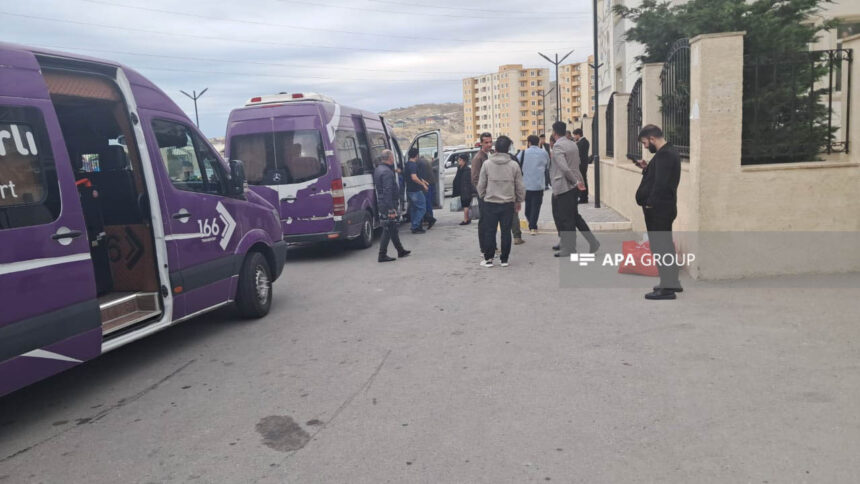 Ağdamın Kəngərli kəndinə növbəti köç karvanı yola salınıb