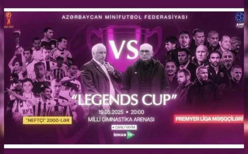 Azərbaycan futbolunun əfsanələri üz-üzə - Oxu.az