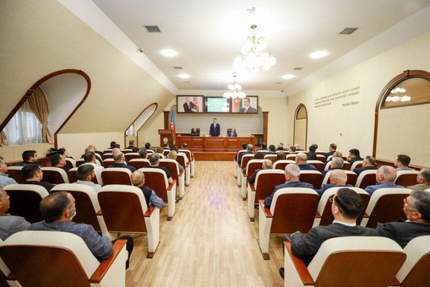 Su hövzələrində insanların təhlükəsizliyin təmin edilməsi mövzusunda müşavirələr keçirilib