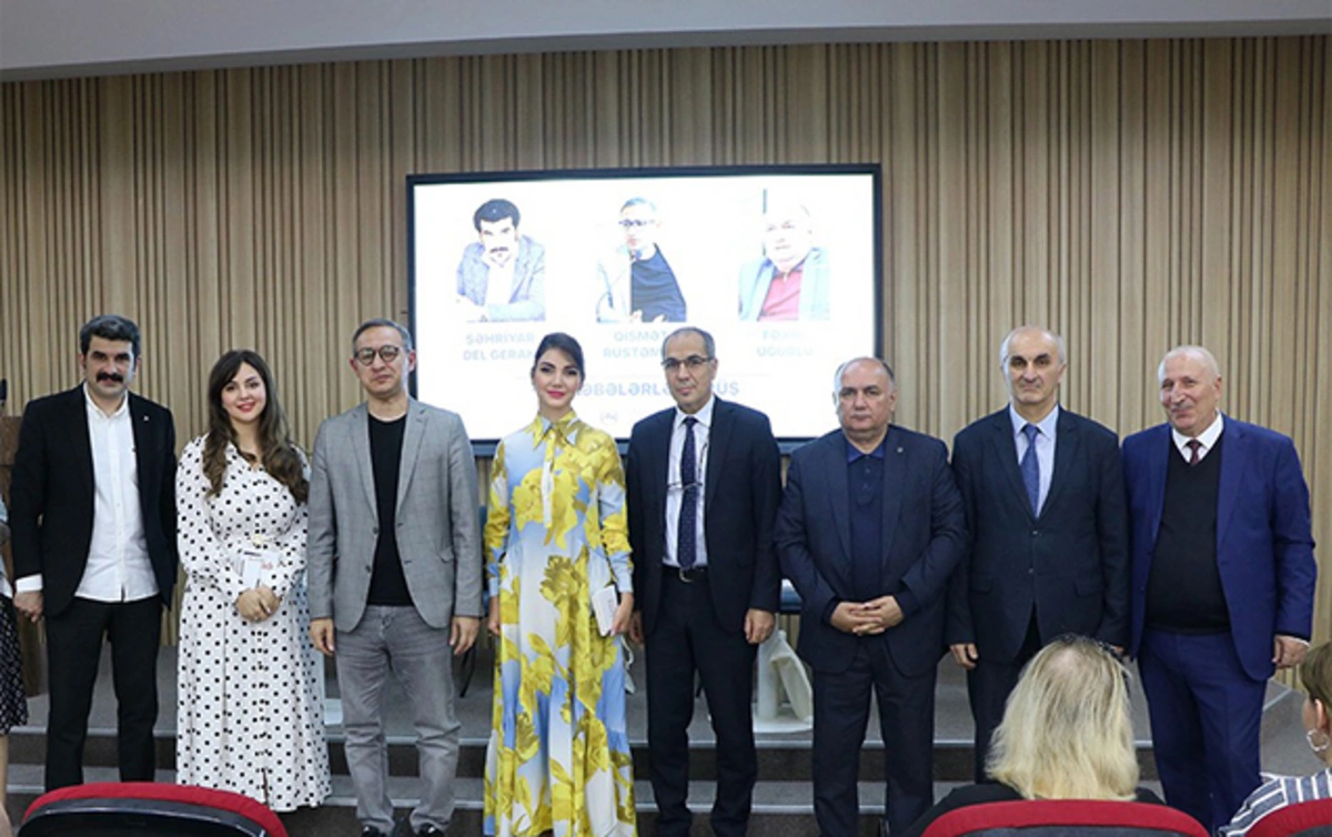 Azərbaycan Universitetində tanınmış qələm sahibləri ilə görüş keçirilib